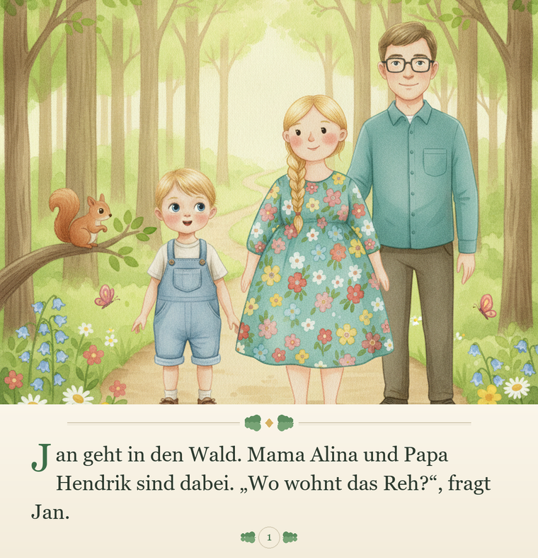 Musterbuch-Seite